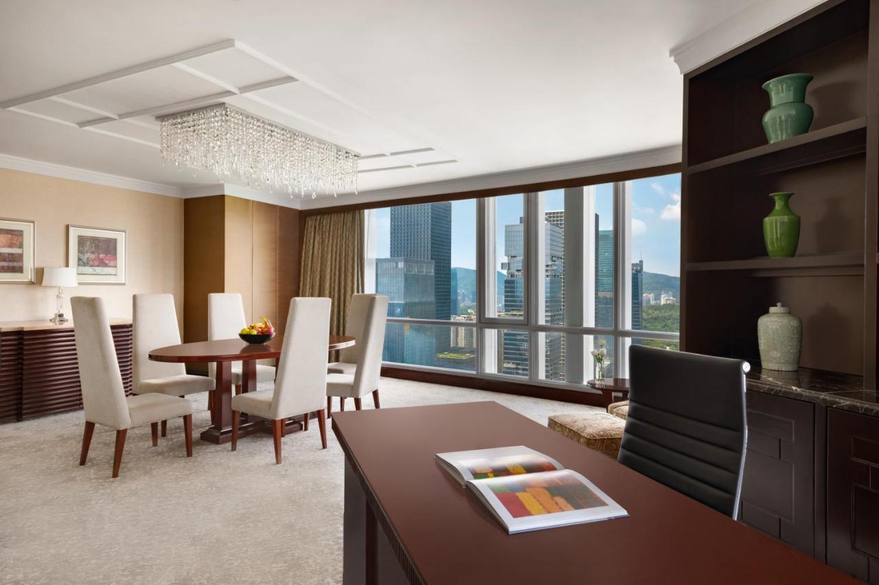 Futian Shangri-La, Shenzhen,Near To Shenzhen Convention&Exhibition Centre, Futian Railway Station Exterior photo